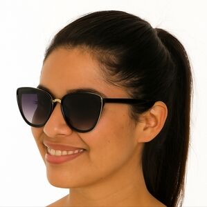 Black and Gold Sunglasses, NIP